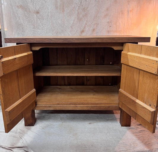 Arts & Craft Style Oak Cupboard