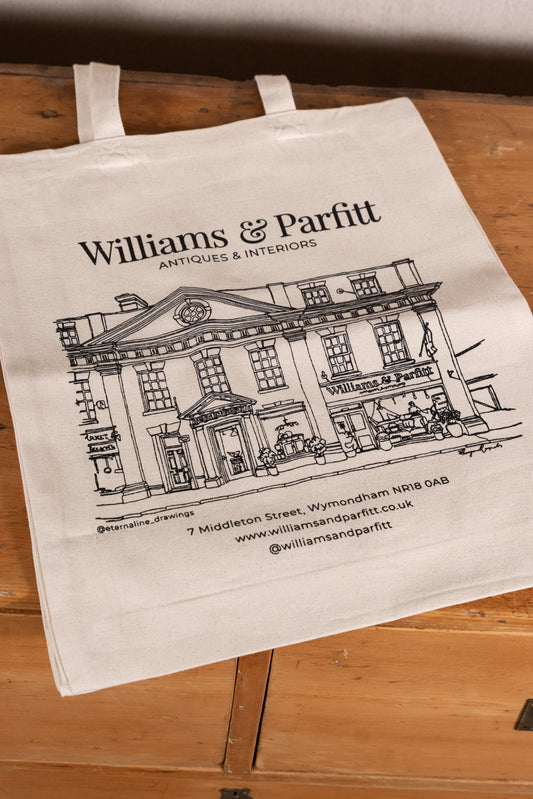Williams & Parfitt Illustrated Cotton Tote Bag
