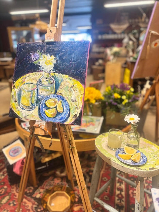 Ashley Kay Studios: Painting Live in Store