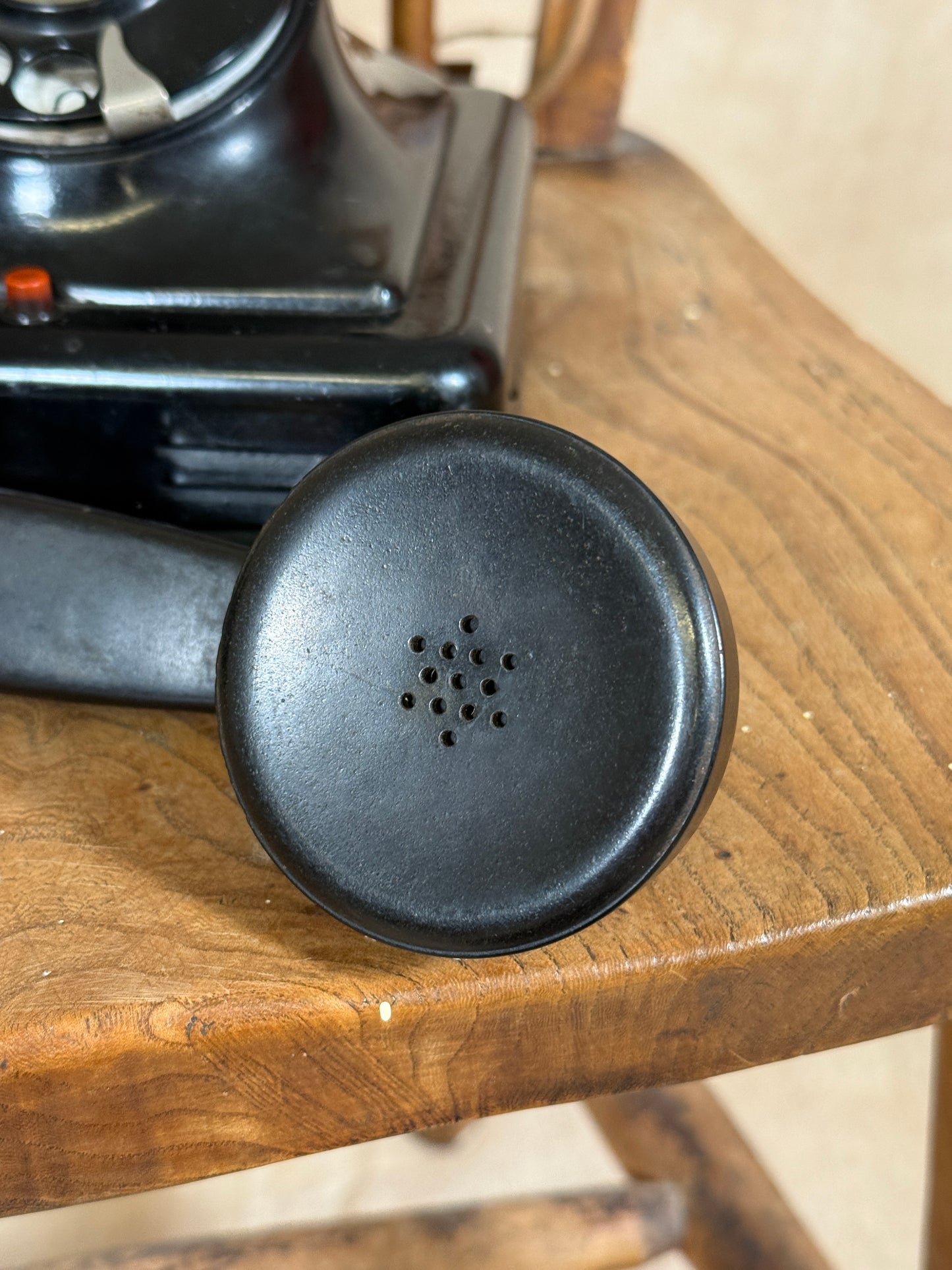 Vintage ITI Bakelite Rotary Dial Telephone | GPO 332 Style Desk Phone