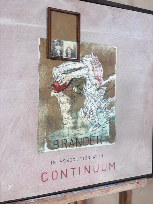 Brander by Ainslie Yule Mixed Media Original Artwork