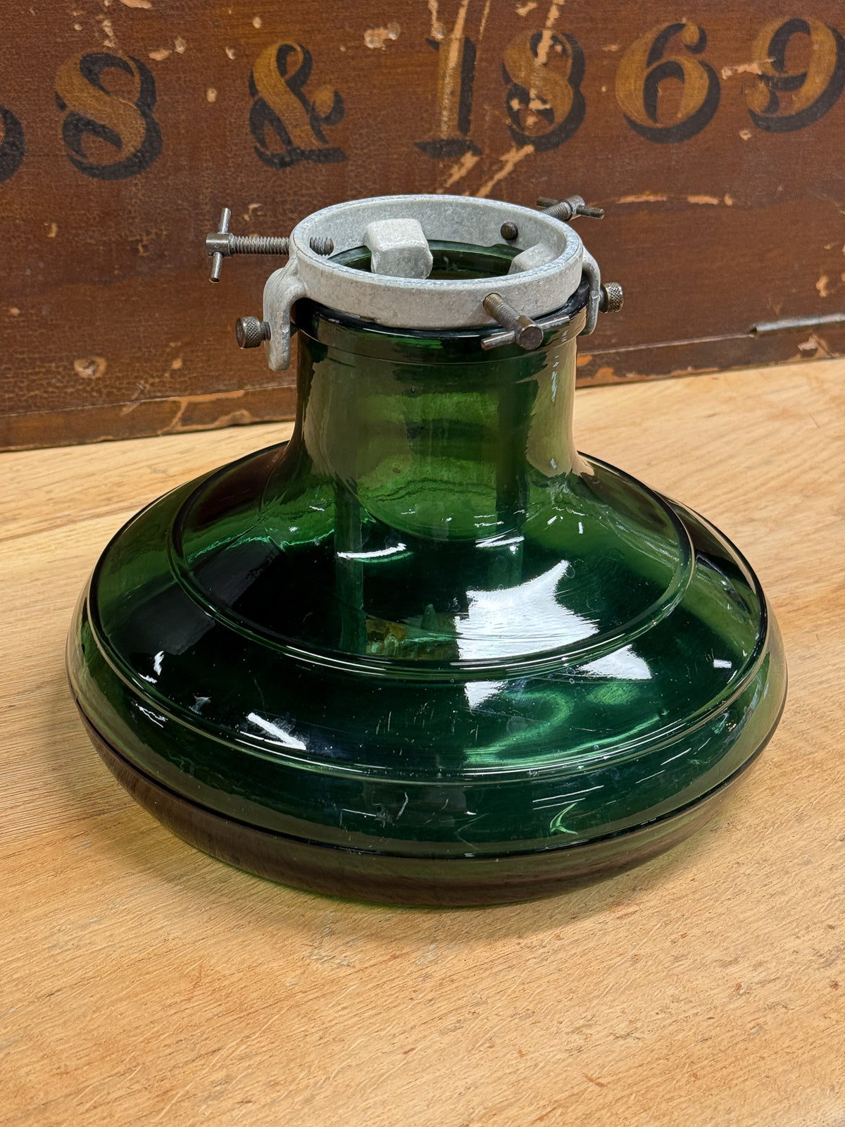 Bülach Green Glass Christmas Tree Stand