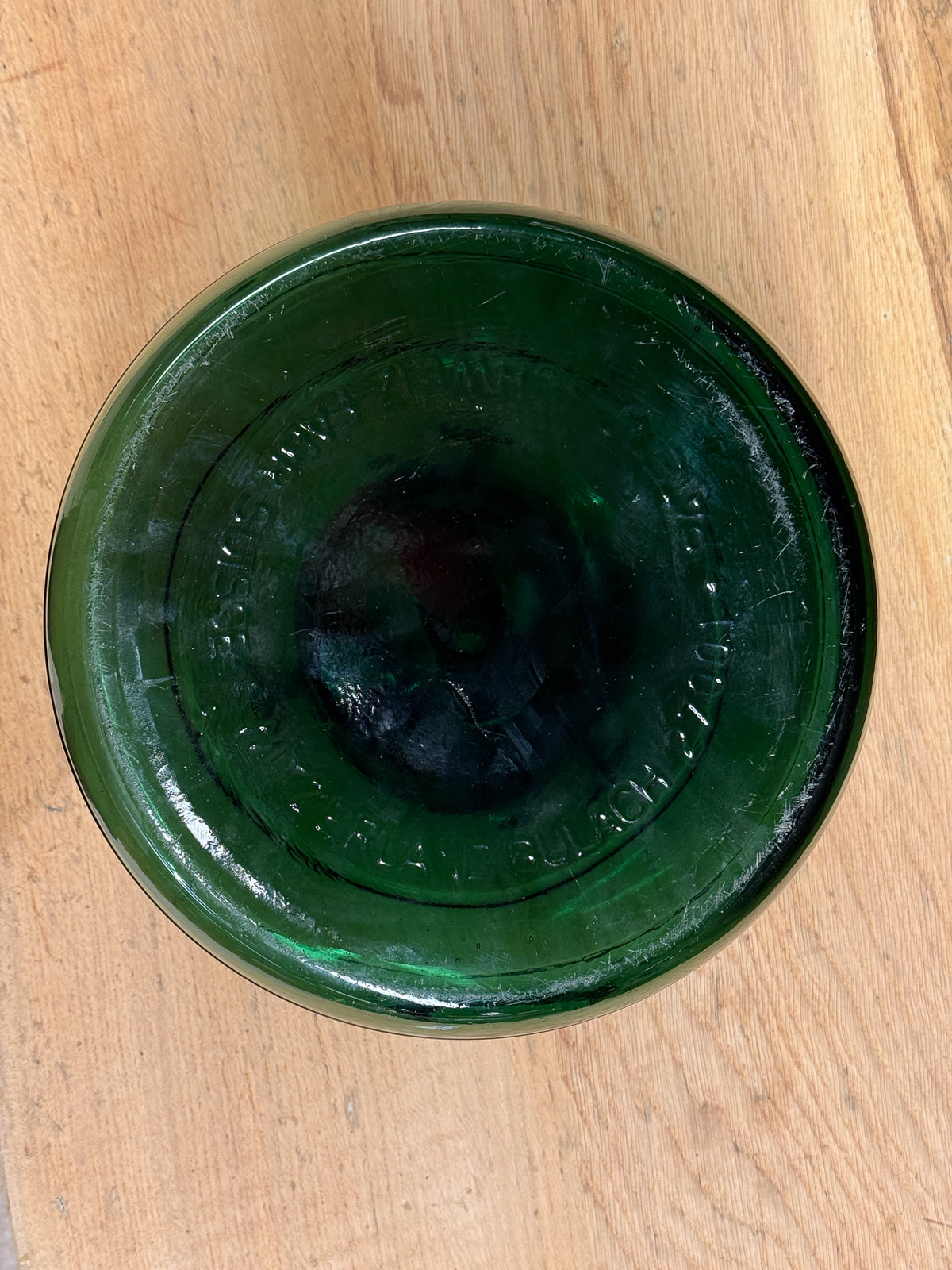 Bülach Green Glass Christmas Tree Stand