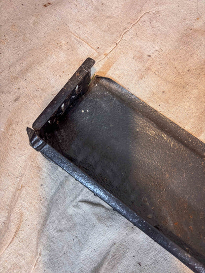 fireplace fender on a cloth background