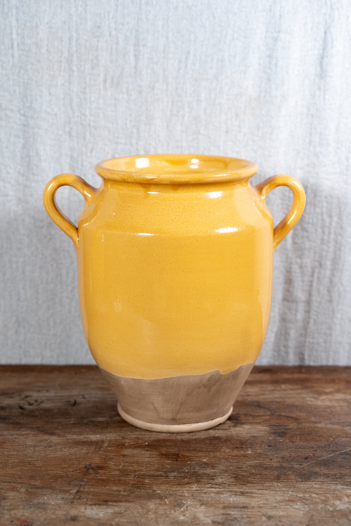 Yellow Demi glazed Confit Pot