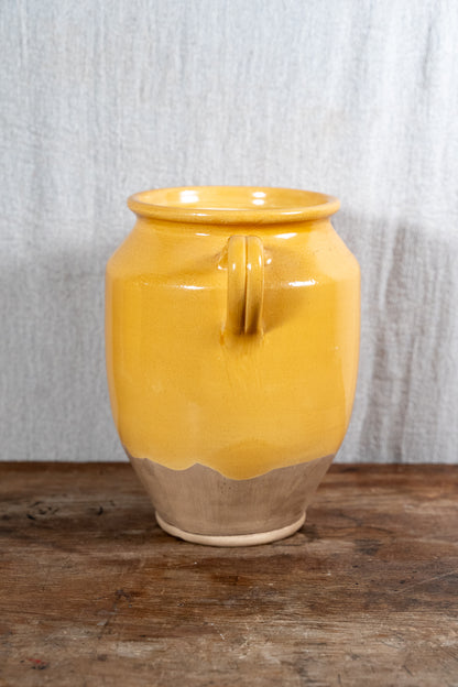 Yellow Demi glazed Confit Pot
