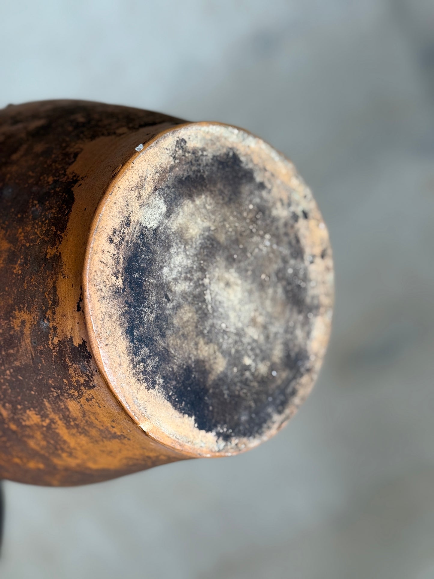French Rustic Ceramic Confit Pot or Urn
