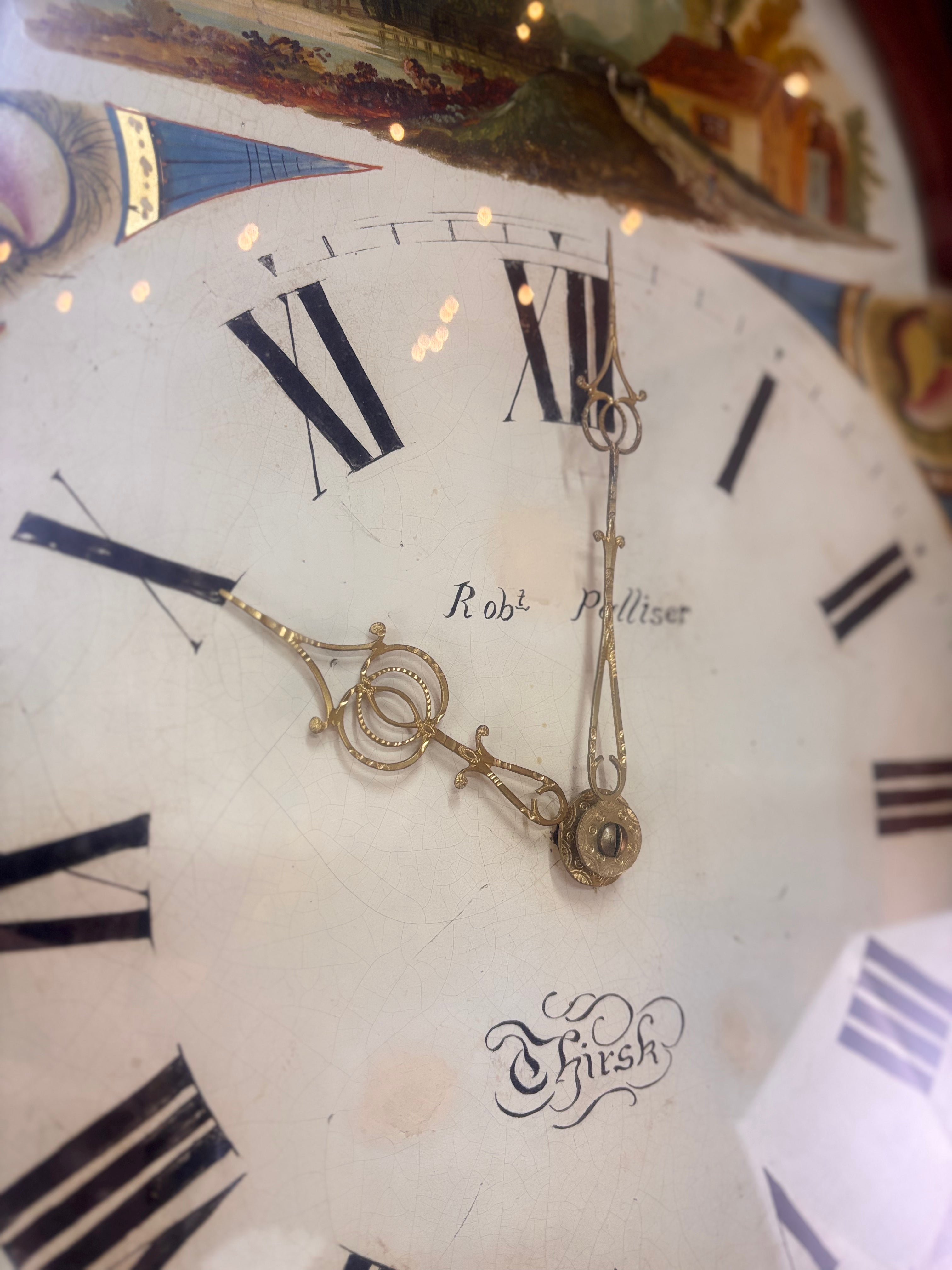 Grandfather Clock Face