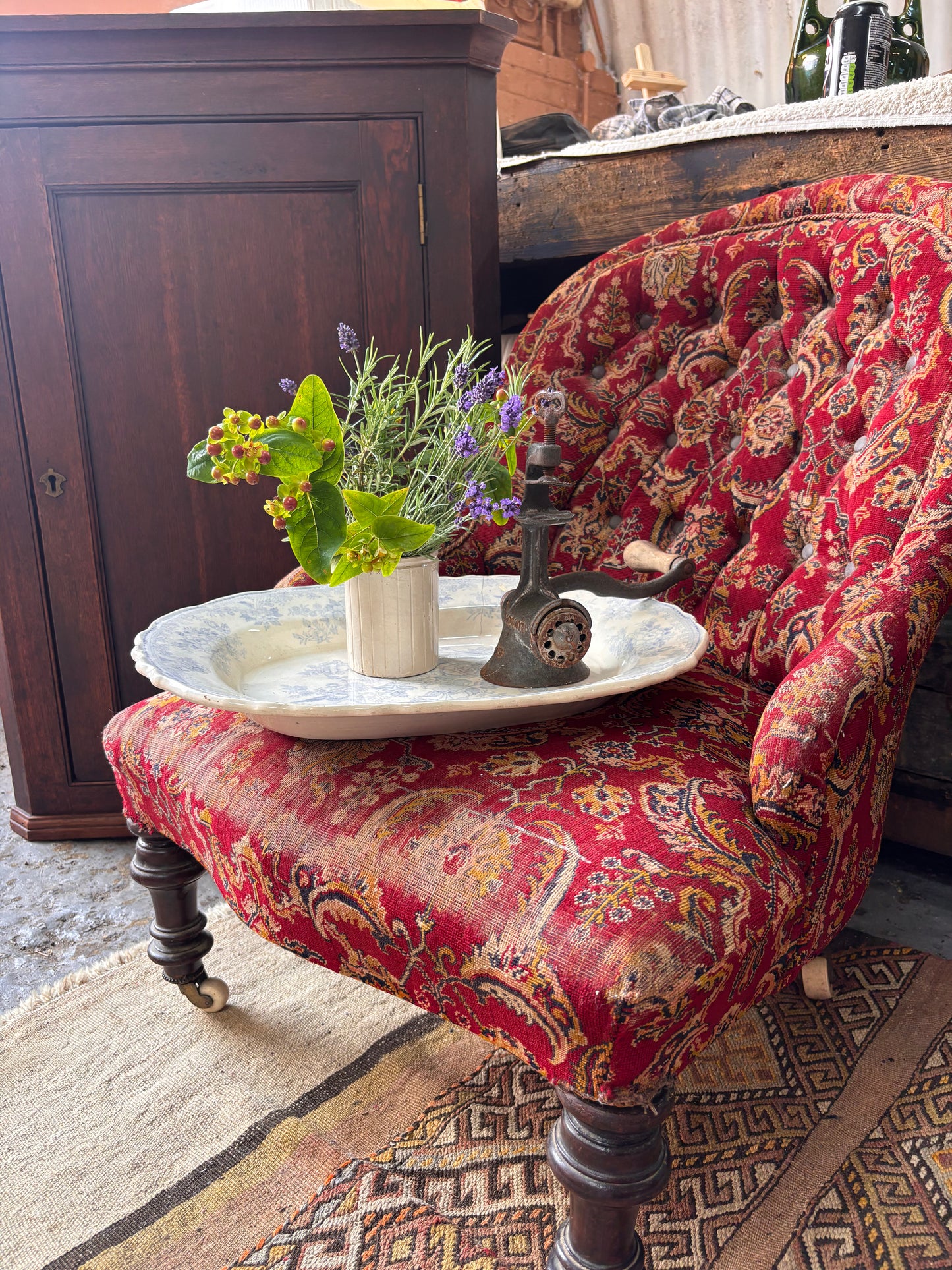 Red Nursing Chair.