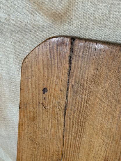 Huge Antique Farmhouse Serving Board Rustic Wooden Bread Board