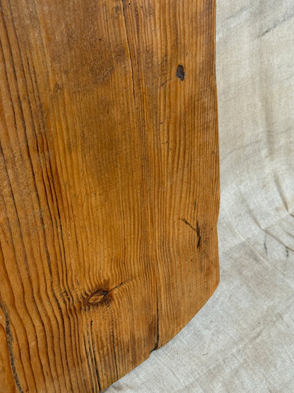 Huge Antique Farmhouse Serving Board Rustic Wooden Bread Board