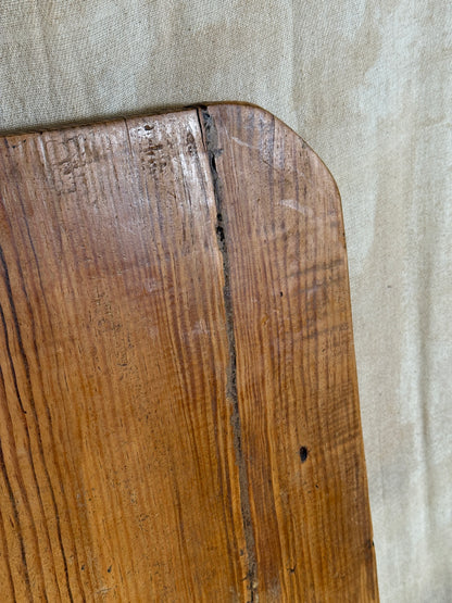 Huge Antique Farmhouse Serving Board Rustic Wooden Bread Board