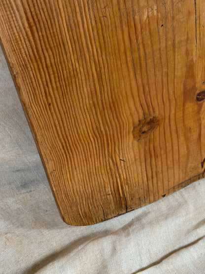 Huge Antique Farmhouse Serving Board Rustic Wooden Bread Board