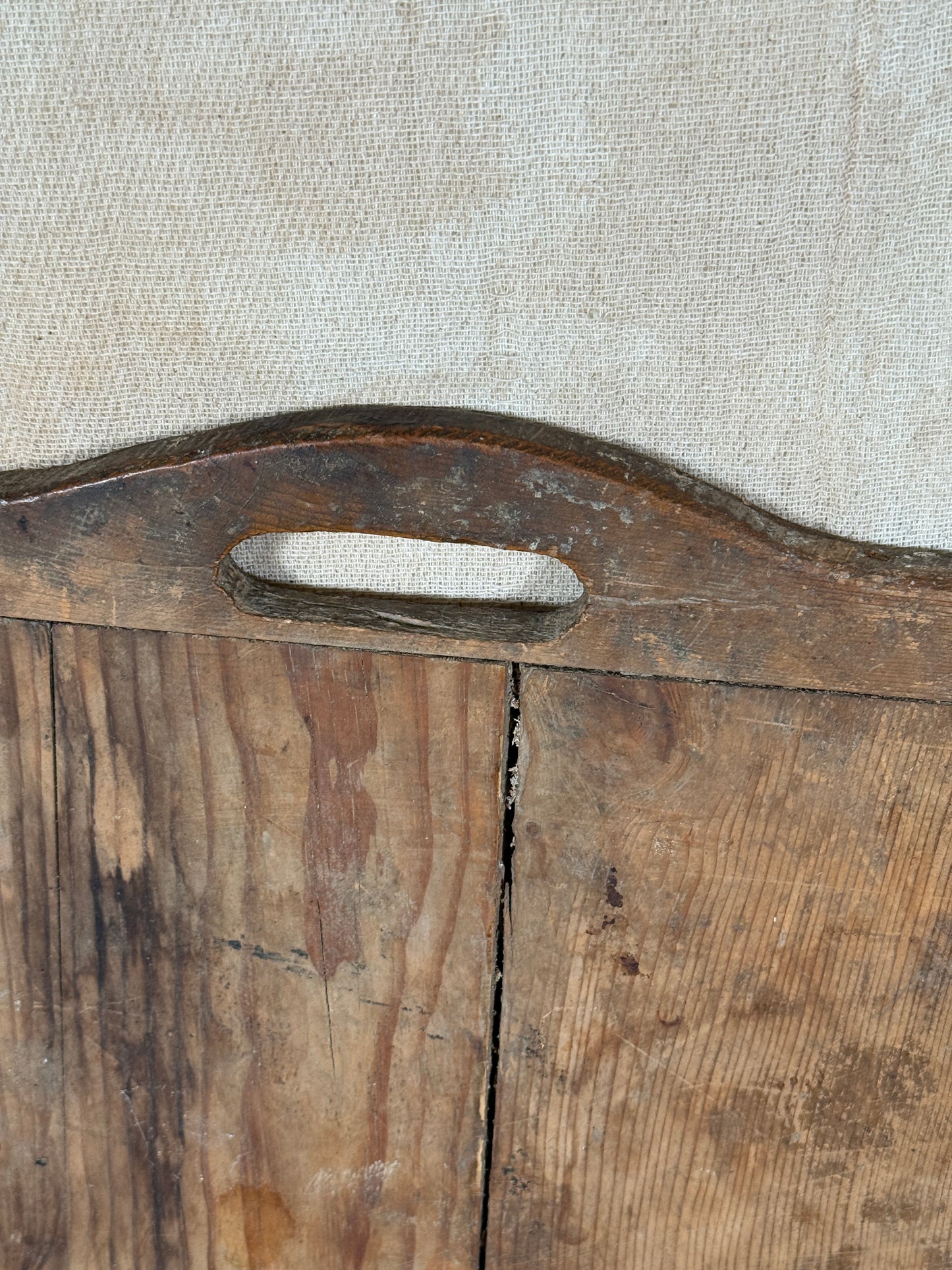 Large Antique Dough Board Primitive Farmhouse Preparation Board