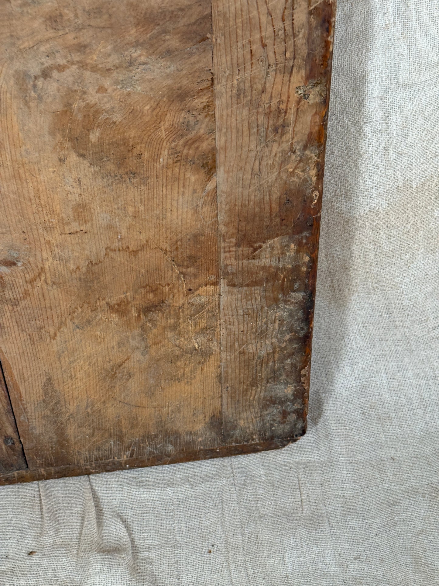 Large Antique Dough Board Primitive Farmhouse Preparation Board
