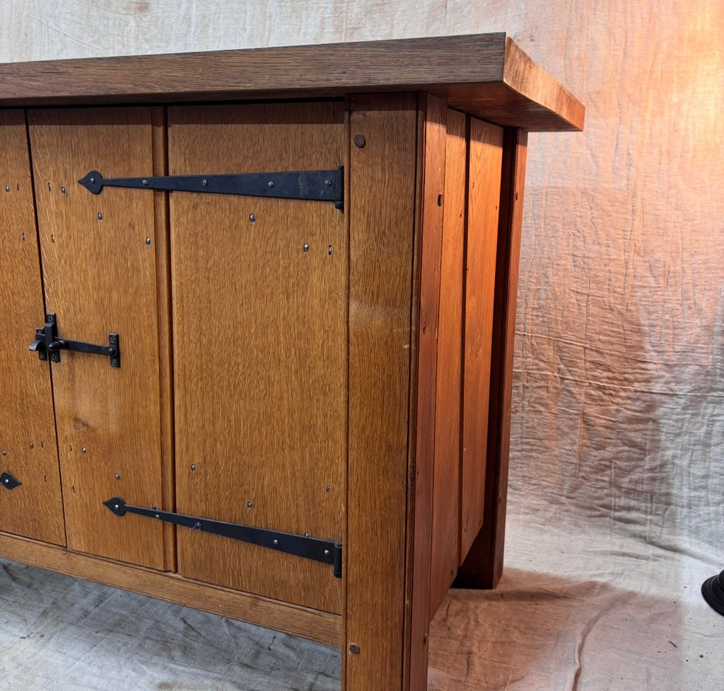 Arts & Craft Style Oak Cupboard