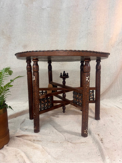 Middle Eastern tray top table