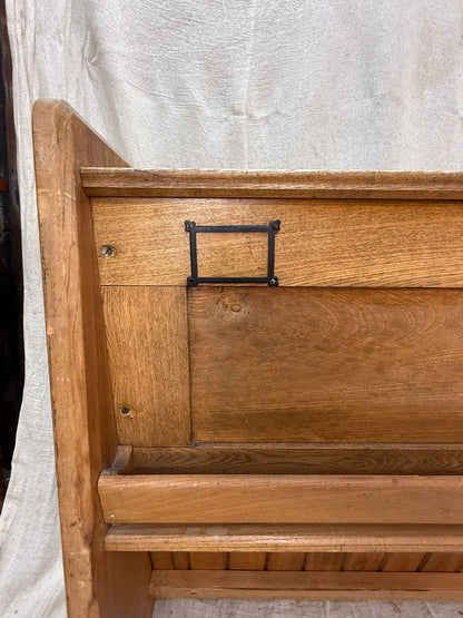 Golden Oak Church Pew