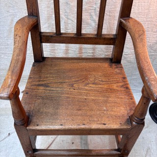 Late 19th Century Fruitwood High Chair