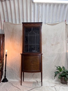 Edwardian Mahogany Glazed Display Cabinet