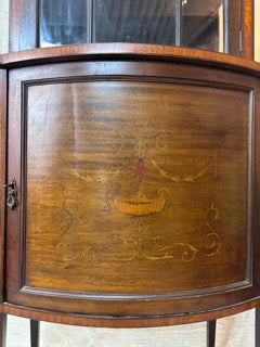 Edwardian Mahogany Glazed Display Cabinet
