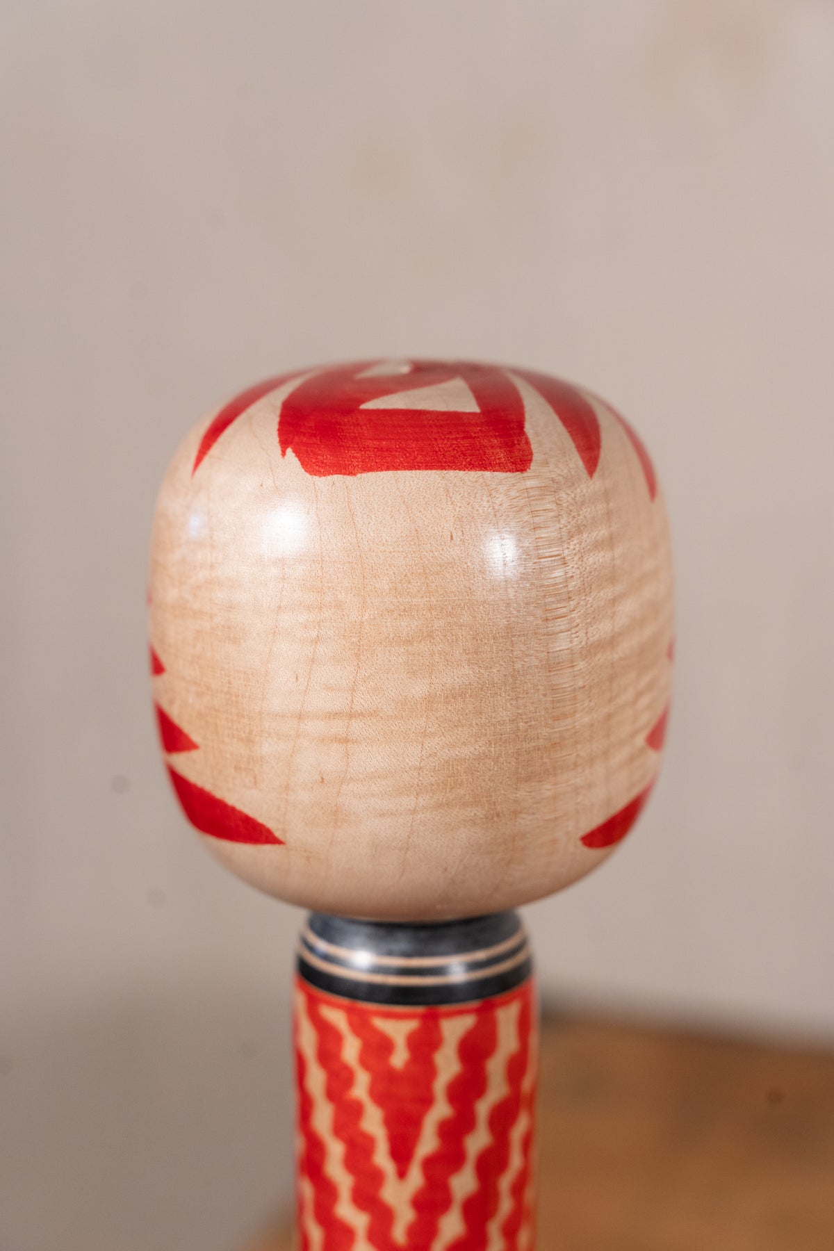 Togatta Kokeshi Doll (wide 25cm)