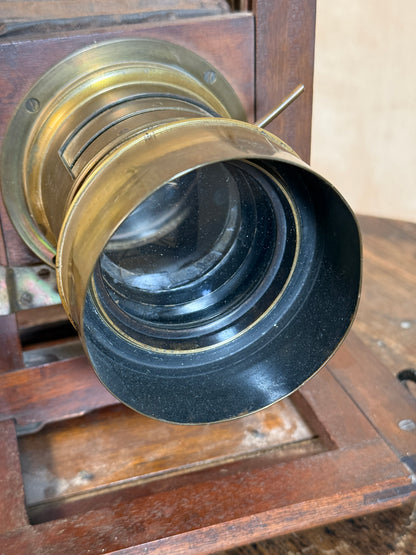 Mahogany & Brass Field Camera