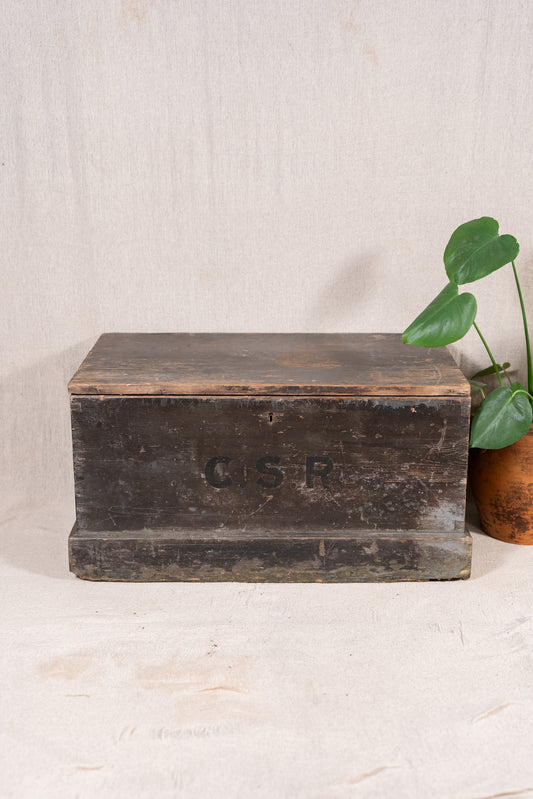 Monogram Wooden Trunk