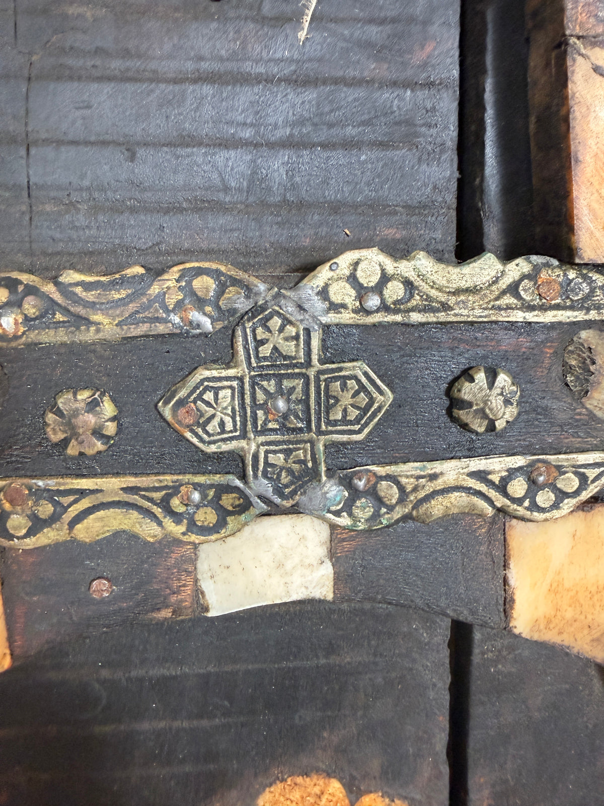 Antique Moroccan Berber Door, c. Late 19th Century