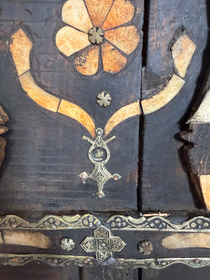 Antique Moroccan Berber Door, c. Late 19th Century