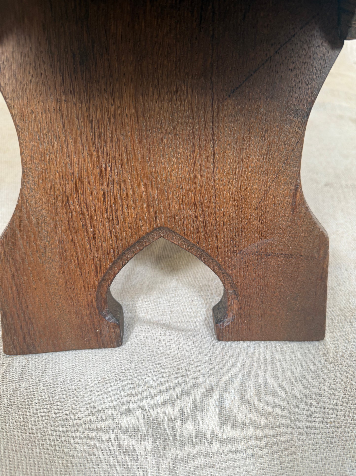 Early Oak Stool by Jack Grimble of Cromer c.1930