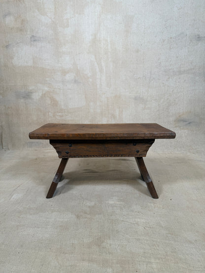 Early Oak Stool by Jack Grimble of Cromer c.1930
