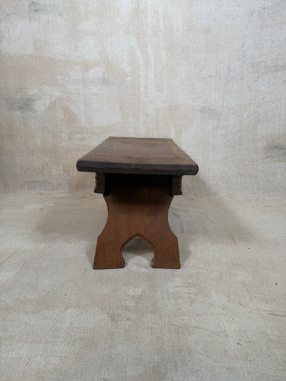 Early Oak Stool by Jack Grimble of Cromer c.1930