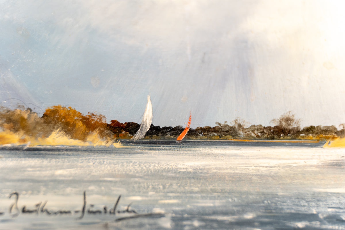 The Squall, Ranworth Broad by John Bentham-Dinsdale
