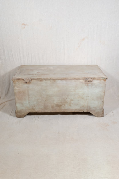 Painted 19th C Blanket Box