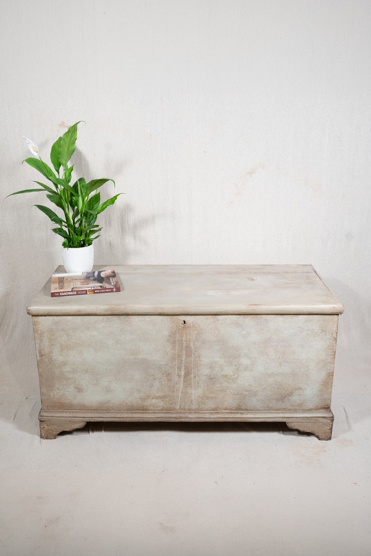 Painted 19th C Blanket Box