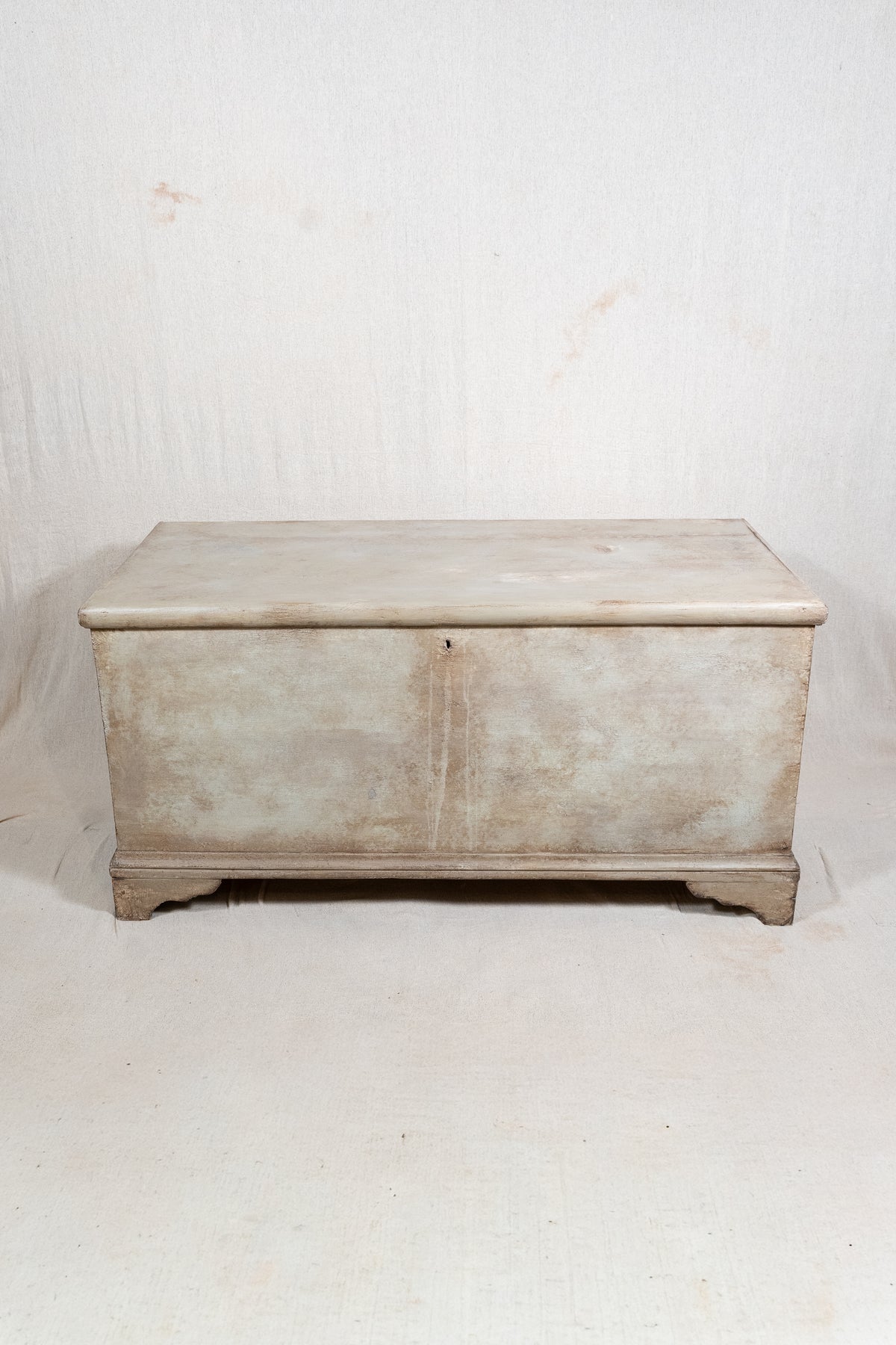 Painted 19th C Blanket Box