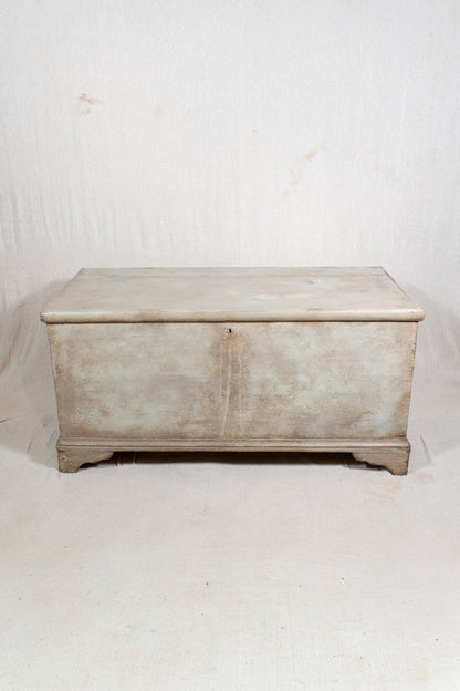 Painted 19th C Blanket Box