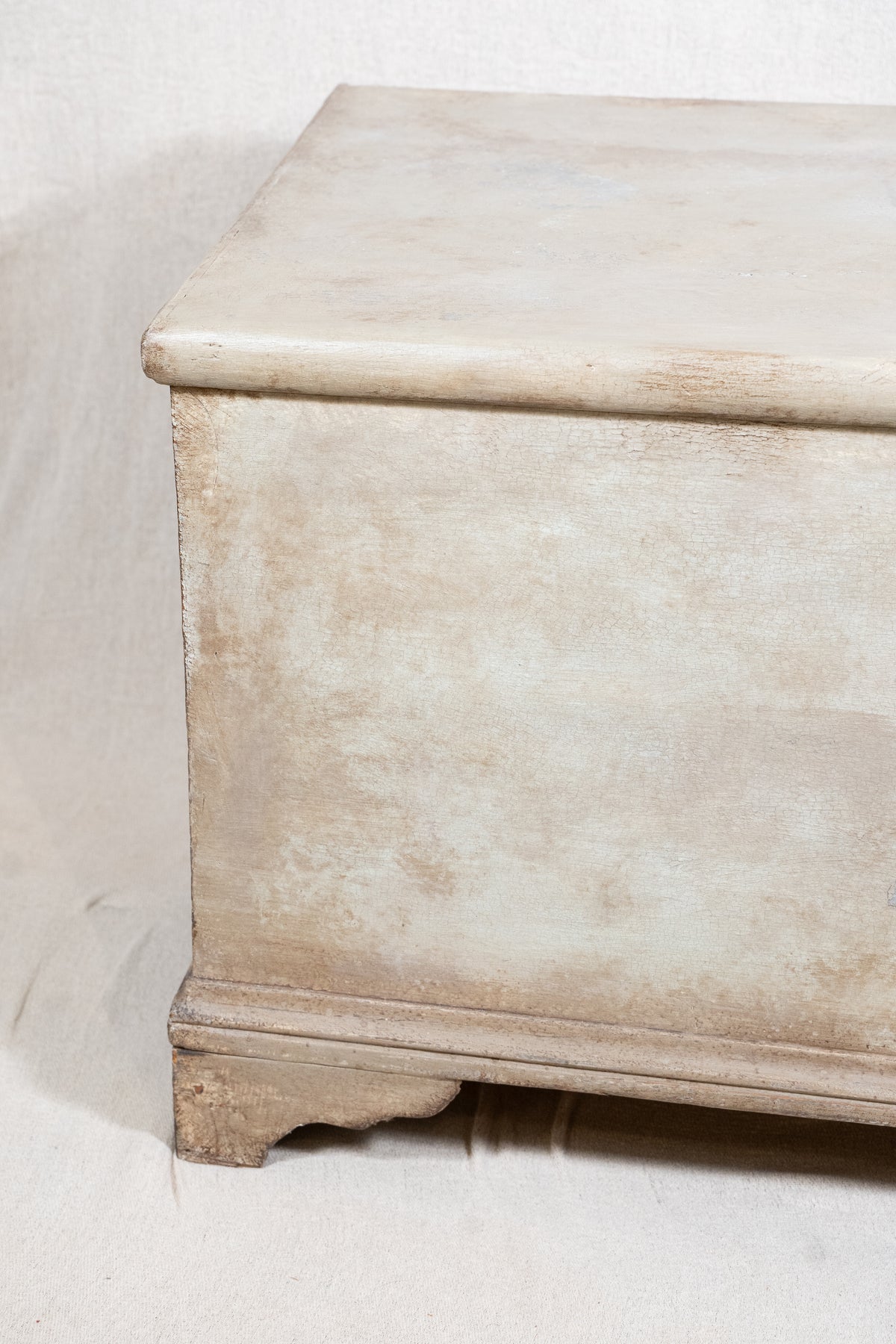 Painted 19th C Blanket Box