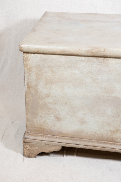 Painted 19th C Blanket Box