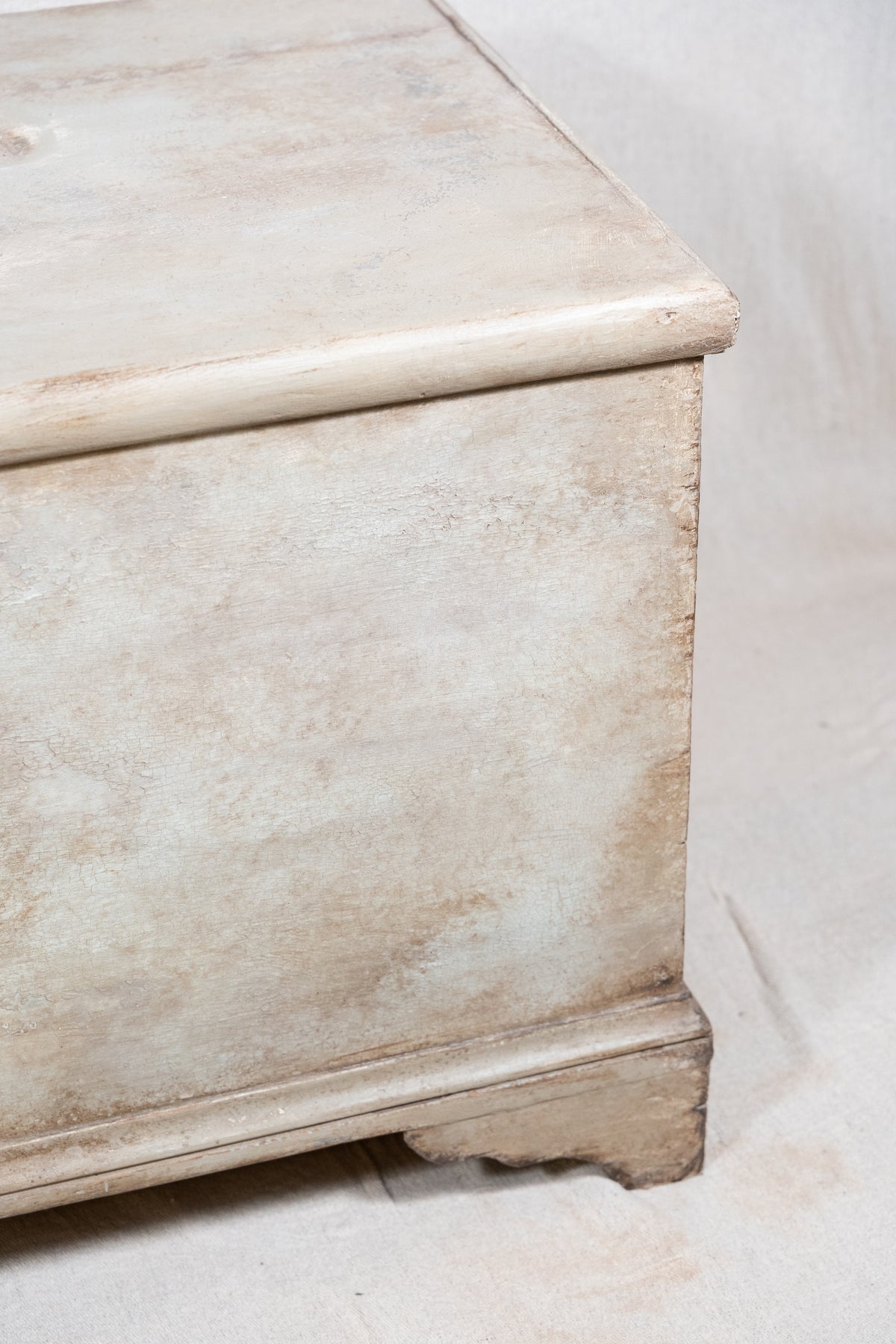 Painted 19th C Blanket Box