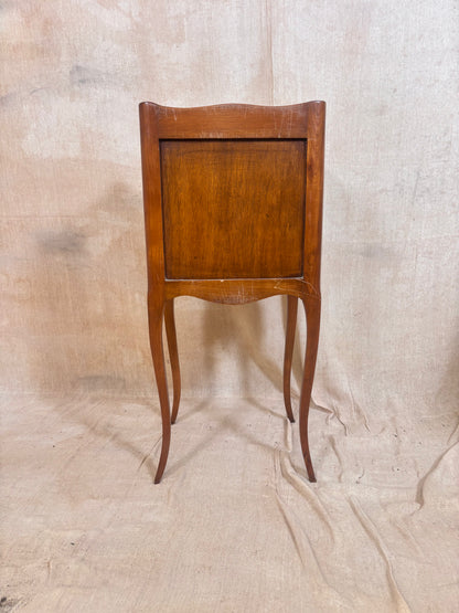 Pair of Antique French Walnut Bedside Tables 