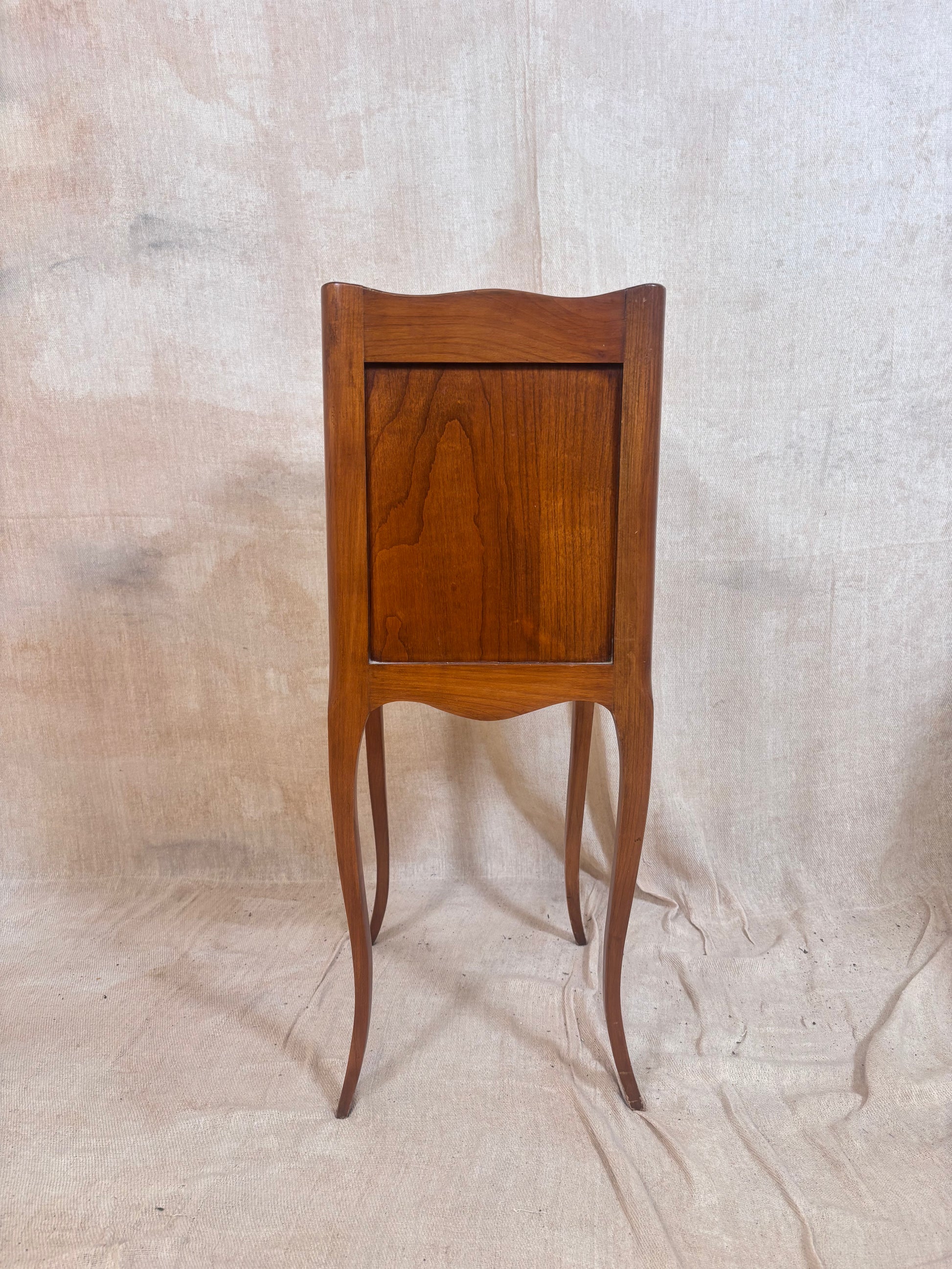 Pair of Antique French Walnut Bedside Tables 