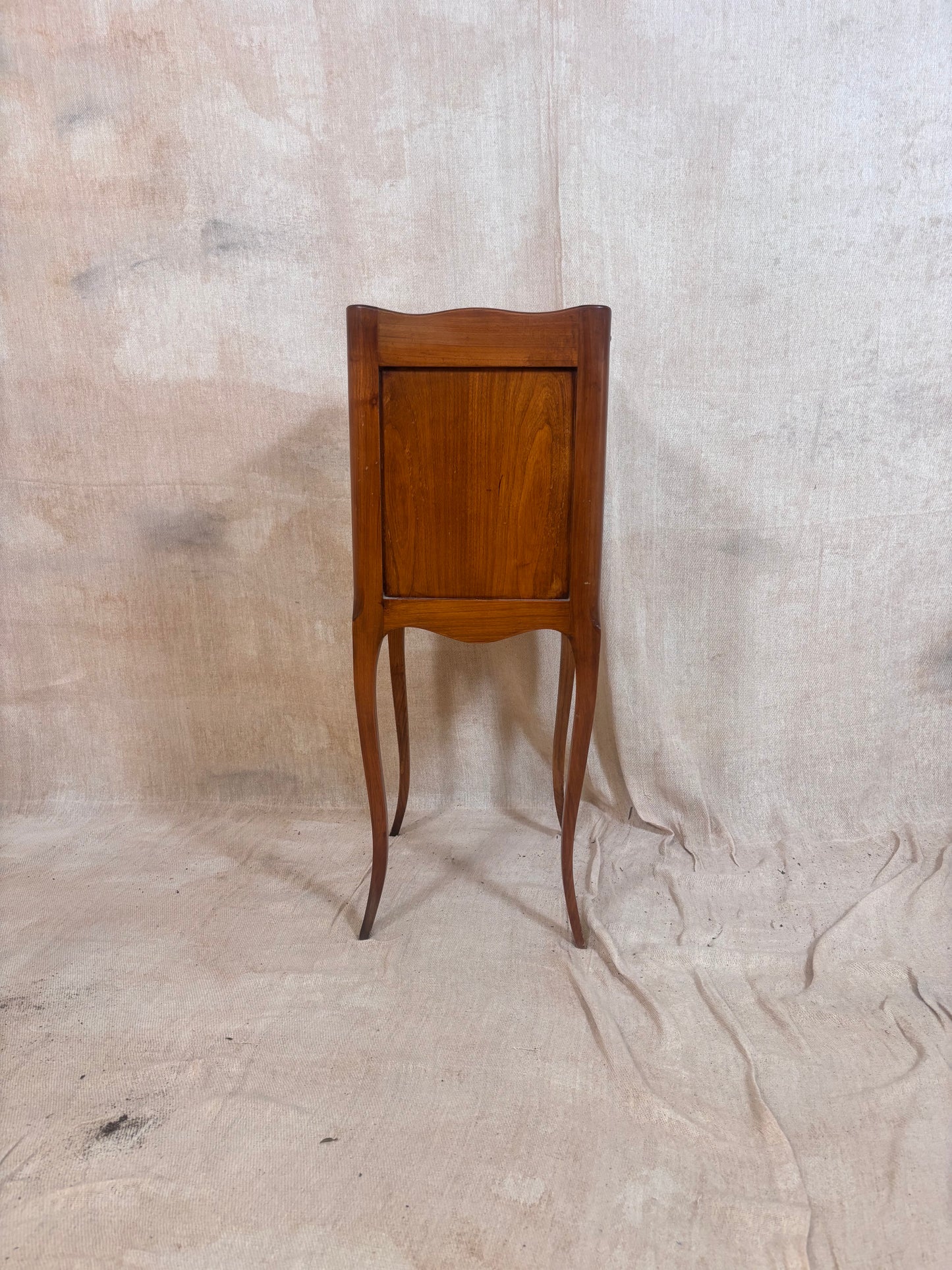 Pair of Antique French Walnut Bedside Tables 