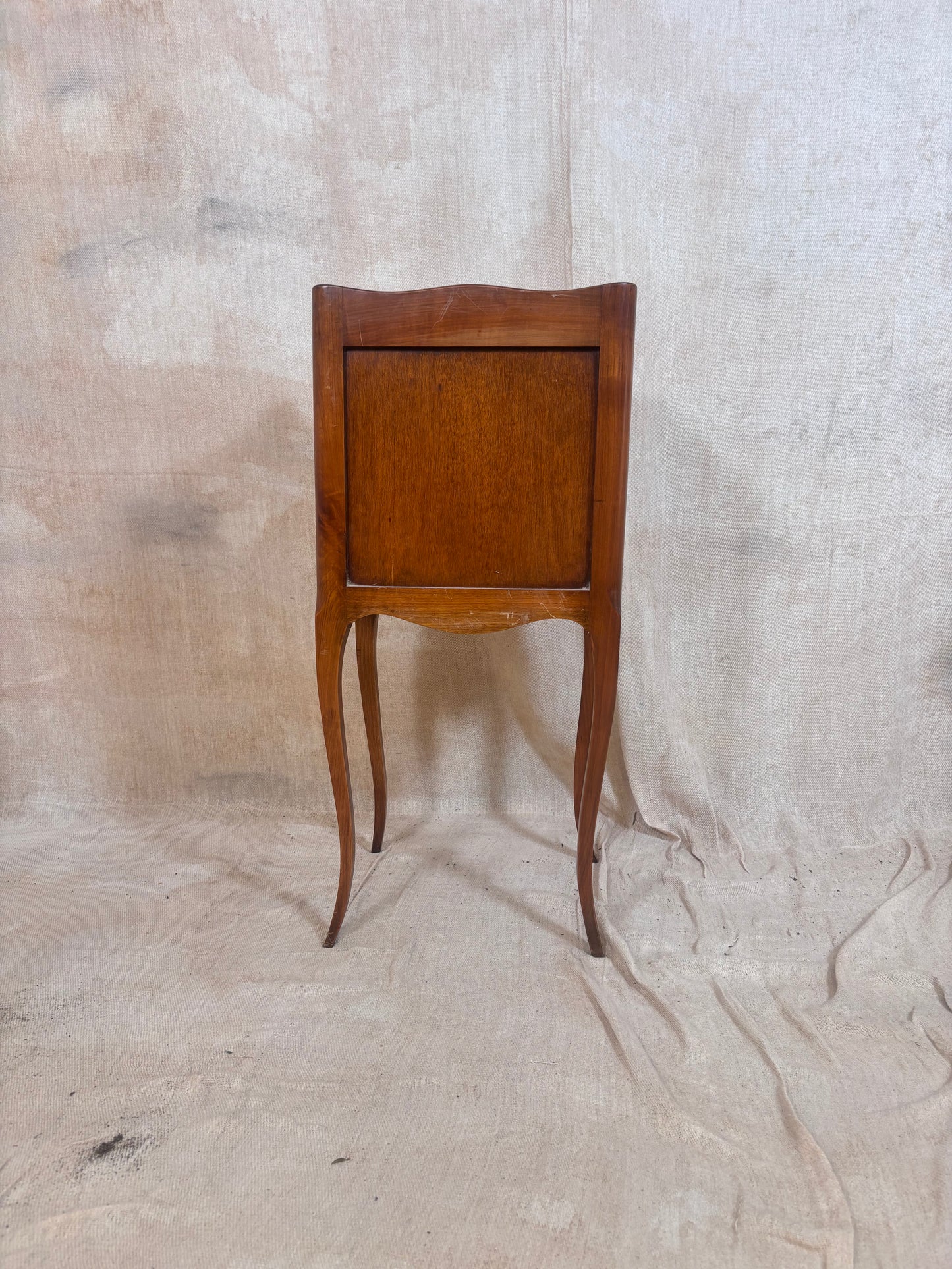 Pair of Antique French Walnut Bedside Tables 
