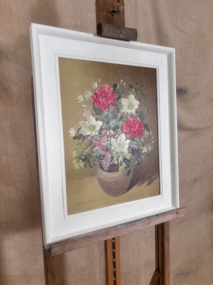 Pamela Davis Floral Still Life Oil Painting