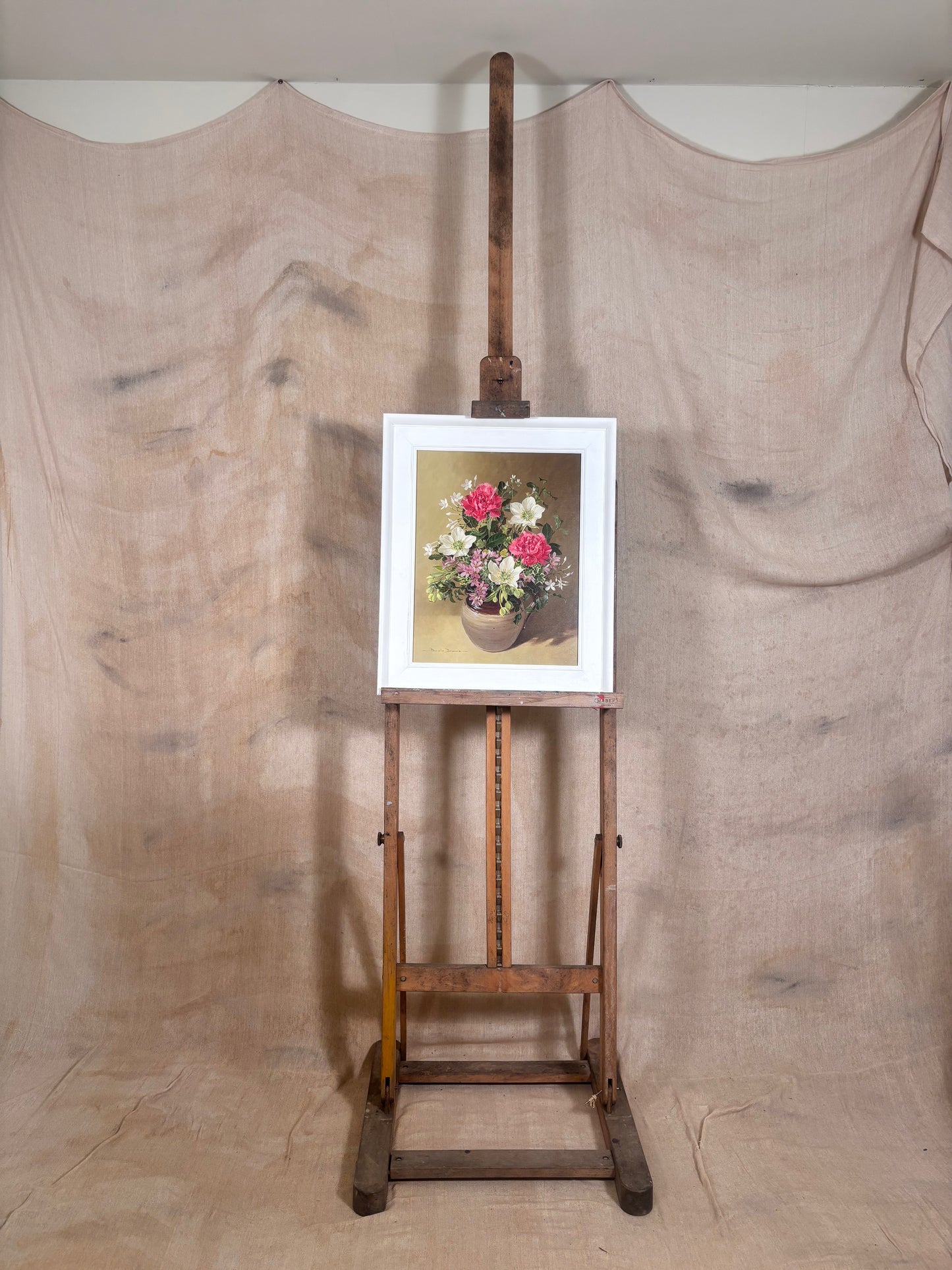 Pamela Davis Floral Still Life Oil Painting