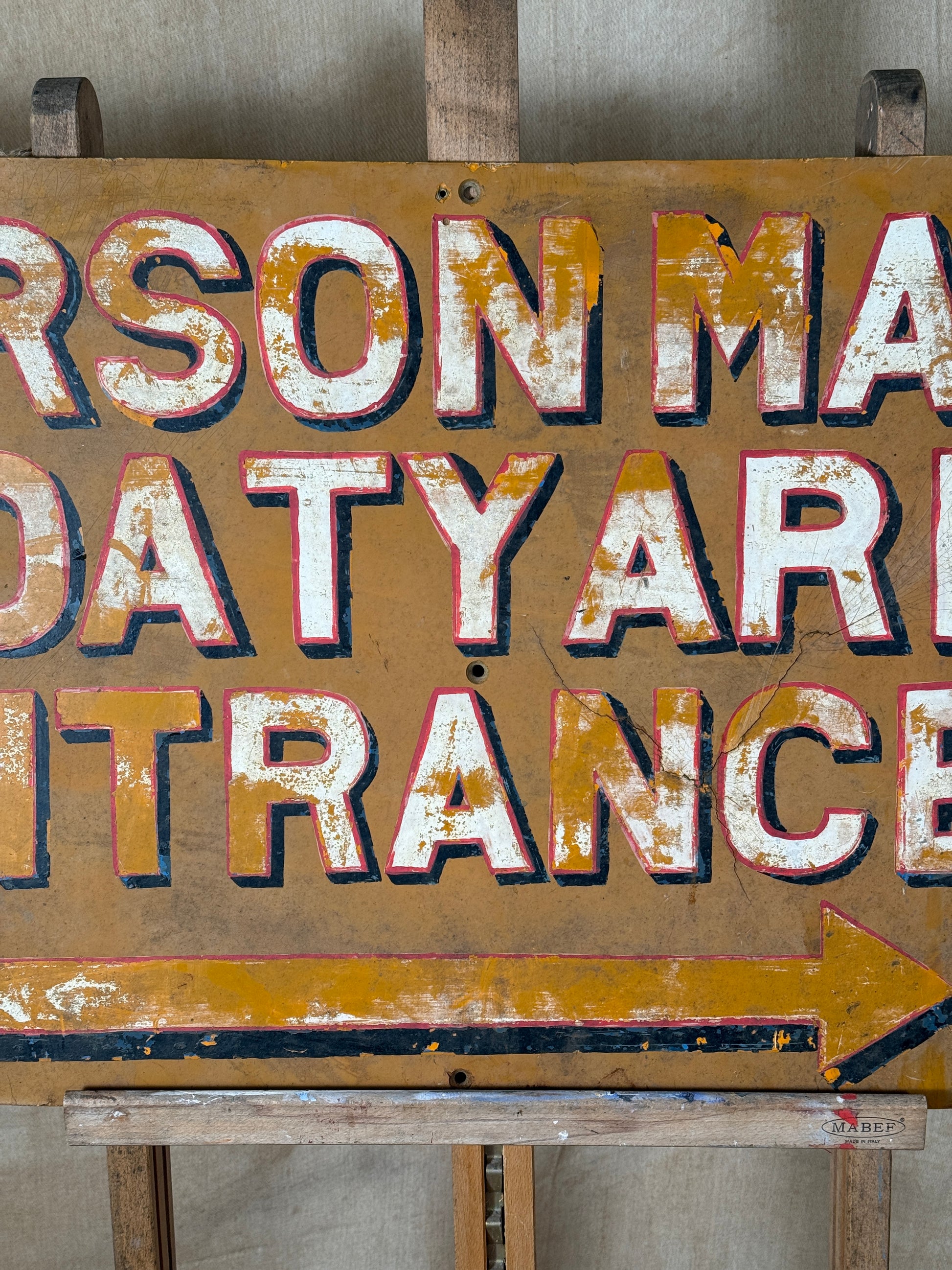Pearson Marine Boatyard Entrance Fibreglass Sign