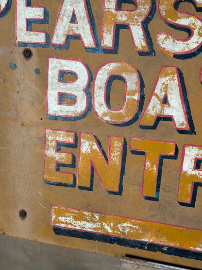 Pearson Marine Boatyard Entrance Fibreglass Sign