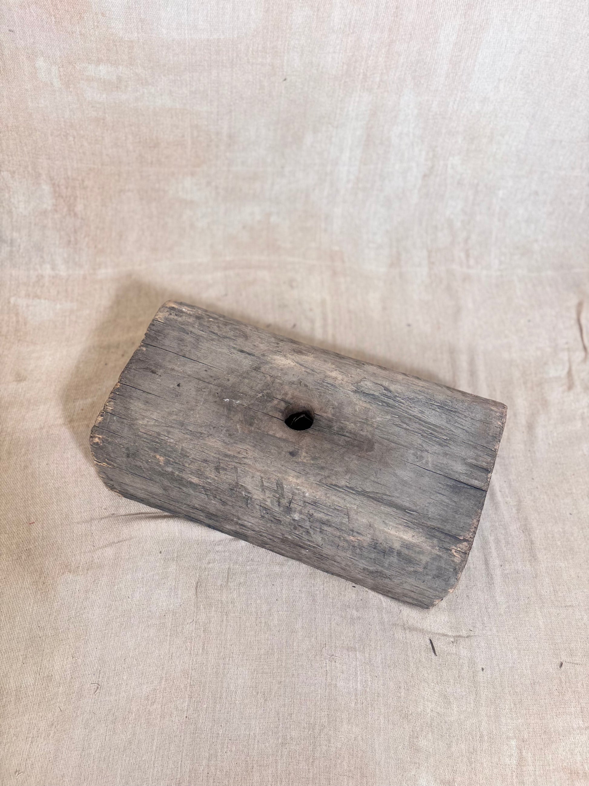 Primitive Hungarian Carved Wooden Trough Sink
